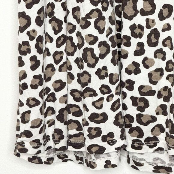 Monrow Scoop Neck Leopard Print Tank Top - Women’s US M - Picture 5 of 8